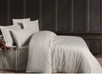 Постельное белье сатин VIP First Choice - VIP Gomez Beige (Turkey), евро
